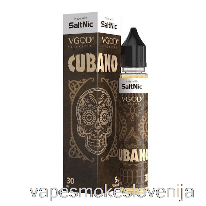 Vape Petrol Cubano - Vgod Saltnic - 30ml 50mg